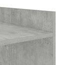 vidaXL Mosógép Szekrény Betonszürke 67,5 x 62 x 97 cm Szerelt fa