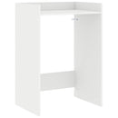 vidaXL Mosógép Szekrény tárolóval Fehér 67,5 x 48 x 97 cm Faanyag
