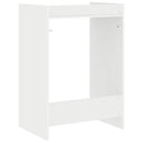 vidaXL Mosógép Szekrény tárolóval Fehér 67,5 x 48 x 97 cm Faanyag