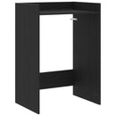 vidaXL Mosógép Szekrény Fekete tölgy 67,5 x 48 x 97 cm Faanyag