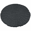 vidaXL Lépőkő 6 pcs Fekete Ø 45 x 1,8 cm Gumi