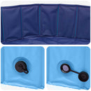 vidaXL Kutyás Medence Ø200 x 30 cm Tömör PVC Kék