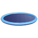 vidaXL Fröcskölőpad gyerekeknek és kutyáknak Kék Ø150 x 10 cm PVC