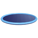 vidaXL Fröcskölőpad gyerekeknek és kutyáknak Kék Ø200 x 9 cm PVC