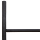 vidaXL Takaró Létra Fekete 50 x 190 cm Bambusz