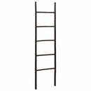 vidaXL Takaró Létra Fekete 40 x 150 cm Bambusz