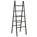 vidaXL Kétoldalas takaró létra Fekete 50 x 50 x 159 cm Bambusz