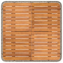 vidaXL Bútor szettek párnával 5 pcs Szürke és sötétkék PE Rattan