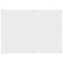 vidaXL Erkély Szúnyogháló Fehér 75 x 200 cm PU bevonatos oxford alu
