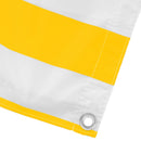 vidaXL Erkély Szúnyogháló Sárga és Fehér 100 x 400 cm Oxford Szövet