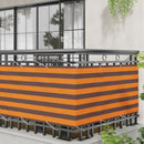 vidaXL Erkély Szúnyogháló Narancs és Barna 75 x 200 cm