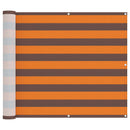vidaXL Erkély Szúnyogháló Narancs és Barna 100 x 200 cm Oxford Szövet