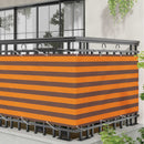 vidaXL Erkély Szúnyogháló Narancs és Barna 100 x 700 cm Oxford Szövet