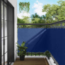vidaXL Erkély Szúnyogháló Kék 110 x 400 cm Oxford Szövet