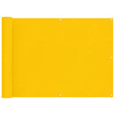 vidaXL Erkély Szúnyogháló Sárga 75 x 200 cm PU bevonatos oxford alu