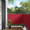 vidaXL Erkély Szúnyogháló Piros 100 x 800 cm Oxford Szövet
