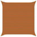 vidaXL Napernyő vitorla Narancs és Barna 4 x 4 m