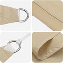 vidaXL Napernyő vitorla Bézs 6 x 2,5 m 100% poliészter oxford