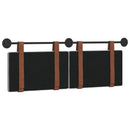 vidaXL Fali Fejtámla Egyszínű Felhőszürke 130 x 55 x 5 cm Antik PU