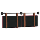 vidaXL Fali Fejtámla Falra szerelhető Bordó 130 x 55 x 5 cm Antik PU