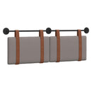 vidaXL Fali Fejtámla Egyszínű Tópszínű 150 x 55 x 5 cm Antik PU