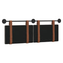 vidaXL Fali Fejtámla Egyszínű Tópszínű 150 x 55 x 5 cm Antik PU