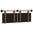 vidaXL Fali Fejtámla Falra szerelhető Fehér 150 x 55 x 5 cm Antik PU