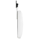 vidaXL Függesztett ágyfej Fehér Szövet