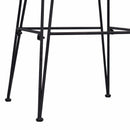 vidaXL Bárszék 44 x 46 x 91 cm Rudas Vas Dia, 10mm