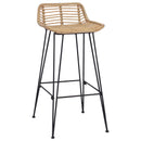 vidaXL Bárszék 44 x 46 x 91 cm Rudas Vas Dia, 10mm