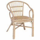 vidaXL Összecsukható Szék Természetes 58 x 60 x 81 cm Rattan