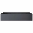 vidaXL Kerti cserép Antracitszürke 280 x 80 x 60 cm