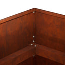 vidaXL Kerti cserép Rozsdás 280 x 80 x 60 cm Időjárásálló Acél