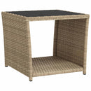 vidaXL Kerti lounge szett 3 db Beige és Világosszürke