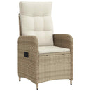 vidaXL Kerti lounge szett 3 db Beige és Krémszínű