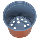 vidaXL Virág Cserép 50 pcs Terrakotta Ø 15 x 13 cm Műanyag