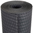 vidaXL Erkély Szúnyogháló Sötétszürke 500 x 80 cm polirattan