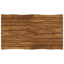vidaXL 140 x 80 x 75 cm Tömör Akácfa Természetes és Fehér