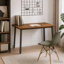 vidaXL 120 x 80 x 75 cm Tömör Akácfa Természetes és Kávé Négyszögletes