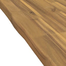 vidaXL Téglalap Asztallap 90 x 50 x 3,5 cm Négyszögletes Tömör Akácfa