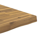 vidaXL Téglalap Asztallap 60 x 60 x 3,5 cm Négyzet Tömör Akácfa Fehér