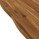 vidaXL Téglalap Asztallap 90 x 50 x 3,5 cm Négyszögletes Tömör Akácfa