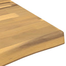 vidaXL Téglalap Asztallap 90 x 50 x 3,5 cm Négyszögletes Tömör Akácfa