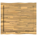 vidaXL Téglalap Asztallap 90 x 50 x 3,5 cm Négyszögletes Tömör Akácfa