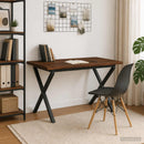 vidaXL Élő élű étkezőasztal 90 x 55 x 75 cm Tömör Akácfa