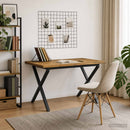 vidaXL Élő élű étkezőasztal 90 x 55 x 75 cm Tömör Akácfa