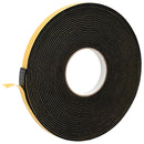 vidaXL Öntapadó habszalag 5 pcs Fekete 10mm x 10m CR Hab