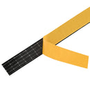 vidaXL Öntapadó habszalag 10 pcs Fekete 10mm x 10m CR Hab