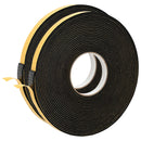 vidaXL Öntapadó habszalag 2 pcs Fekete 15mm x 10m CR Hab