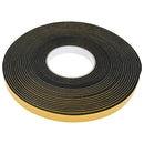 vidaXL Öntapadó habszalag 2 pcs Fekete 15mm x 10m CR Hab